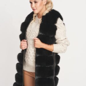 Kamizelka damska z lisa K-14